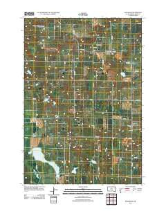 Stockholm South Dakota Historical topographic map, 1:24000 scale, 7.5 X 7.5 Minute, Year 2012