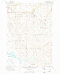 Stockholm South Dakota Historical topographic map, 1:24000 scale, 7.5 X 7.5 Minute, Year 1973