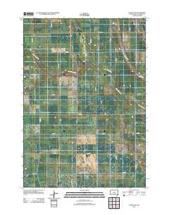 Storla SW South Dakota Historical topographic map, 1:24000 scale, 7.5 X 7.5 Minute, Year 2012