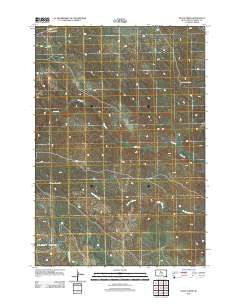 Stove Creek South Dakota Historical topographic map, 1:24000 scale, 7.5 X 7.5 Minute, Year 2012