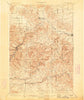 Sturgis South Dakota Historical topographic map, 1:62500 scale, 15 X 15 Minute, Year 1899