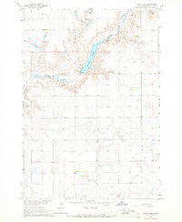 Sully Lake South Dakota Historical topographic map, 1:24000 scale, 7.5 X 7.5 Minute, Year 1965