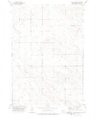 Sulphur Butte South Dakota Historical topographic map, 1:24000 scale, 7.5 X 7.5 Minute, Year 1978
