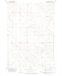 Sulphur Butte South Dakota Historical topographic map, 1:24000 scale, 7.5 X 7.5 Minute, Year 1978