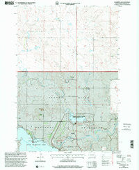 Summerville South Dakota Historical topographic map, 1:24000 scale, 7.5 X 7.5 Minute, Year 1998