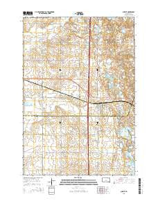 Summit South Dakota Current topographic map, 1:24000 scale, 7.5 X 7.5 Minute, Year 2015