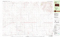 Swett South Dakota Historical topographic map, 1:25000 scale, 7.5 X 15 Minute, Year 1981