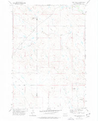 Table Top Butte South Dakota Historical topographic map, 1:24000 scale, 7.5 X 7.5 Minute, Year 1977