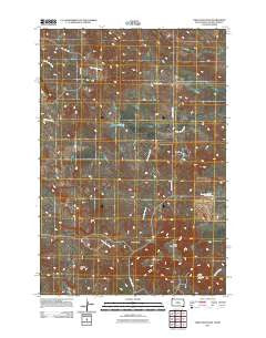 Table Mountain South Dakota Historical topographic map, 1:24000 scale, 7.5 X 7.5 Minute, Year 2011