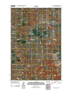 Table Mountain South Dakota Historical topographic map, 1:24000 scale, 7.5 X 7.5 Minute, Year 2012