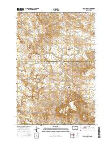 Table Mountain South Dakota Current topographic map, 1:24000 scale, 7.5 X 7.5 Minute, Year 2015