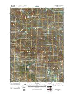Table Top Butte South Dakota Historical topographic map, 1:24000 scale, 7.5 X 7.5 Minute, Year 2012