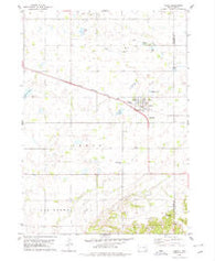 Tabor South Dakota Historical topographic map, 1:24000 scale, 7.5 X 7.5 Minute, Year 1978