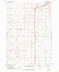 Tea South Dakota Historical topographic map, 1:24000 scale, 7.5 X 7.5 Minute, Year 1962