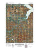 Tepee Buttes South Dakota Historical topographic map, 1:24000 scale, 7.5 X 7.5 Minute, Year 2012