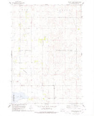 Thomas Lake NW South Dakota Historical topographic map, 1:24000 scale, 7.5 X 7.5 Minute, Year 1978