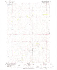 Thomas Lake SW South Dakota Historical topographic map, 1:24000 scale, 7.5 X 7.5 Minute, Year 1978