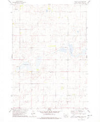 Thomas Lake South Dakota Historical topographic map, 1:24000 scale, 7.5 X 7.5 Minute, Year 1978