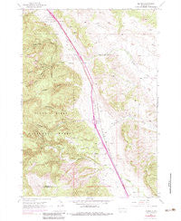 Tilford South Dakota Historical topographic map, 1:24000 scale, 7.5 X 7.5 Minute, Year 1953