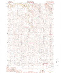 Tornado Ranch South Dakota Historical topographic map, 1:24000 scale, 7.5 X 7.5 Minute, Year 1983