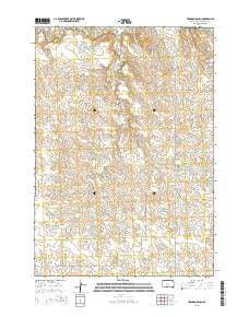 Tornado Ranch South Dakota Current topographic map, 1:24000 scale, 7.5 X 7.5 Minute, Year 2015