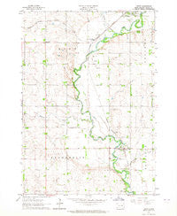 Trent South Dakota Historical topographic map, 1:24000 scale, 7.5 X 7.5 Minute, Year 1963