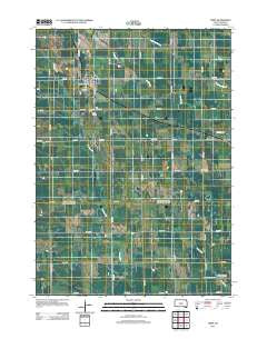 Tripp South Dakota Historical topographic map, 1:24000 scale, 7.5 X 7.5 Minute, Year 2012