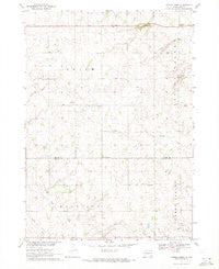 Turkey Ridge South Dakota Historical topographic map, 1:24000 scale, 7.5 X 7.5 Minute, Year 1970