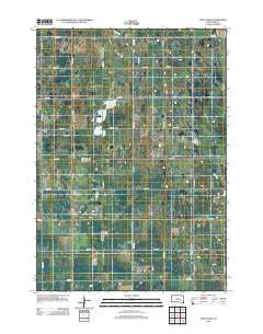 Twin Lakes South Dakota Historical topographic map, 1:24000 scale, 7.5 X 7.5 Minute, Year 2012