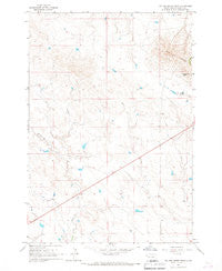 Two Top Butte West South Dakota Historical topographic map, 1:24000 scale, 7.5 X 7.5 Minute, Year 1965