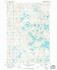 Twomile Lake South Dakota Historical topographic map, 1:24000 scale, 7.5 X 7.5 Minute, Year 1970