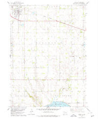 Tyndall South Dakota Historical topographic map, 1:24000 scale, 7.5 X 7.5 Minute, Year 1978