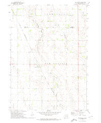 Unityville South Dakota Historical topographic map, 1:24000 scale, 7.5 X 7.5 Minute, Year 1971