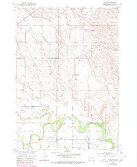 Vale NE South Dakota Historical topographic map, 1:24000 scale, 7.5 X 7.5 Minute, Year 1951