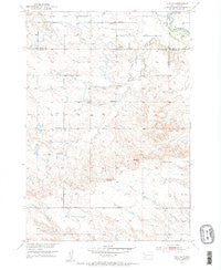 Vale SE South Dakota Historical topographic map, 1:24000 scale, 7.5 X 7.5 Minute, Year 1951
