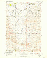 Vale South Dakota Historical topographic map, 1:24000 scale, 7.5 X 7.5 Minute, Year 1951