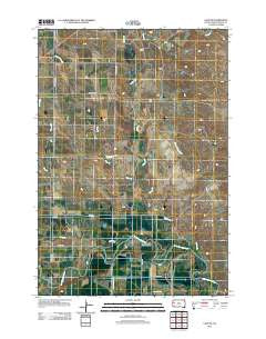 Vale NE South Dakota Historical topographic map, 1:24000 scale, 7.5 X 7.5 Minute, Year 2012