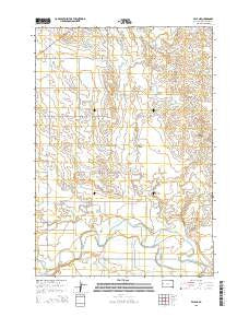 Vale NE South Dakota Current topographic map, 1:24000 scale, 7.5 X 7.5 Minute, Year 2015