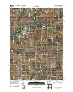 Valley Springs South Dakota Historical topographic map, 1:24000 scale, 7.5 X 7.5 Minute, Year 2012