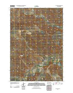 Van Metre South Dakota Historical topographic map, 1:24000 scale, 7.5 X 7.5 Minute, Year 2012