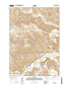 Van Metre South Dakota Current topographic map, 1:24000 scale, 7.5 X 7.5 Minute, Year 2015