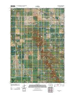Vayland South Dakota Historical topographic map, 1:24000 scale, 7.5 X 7.5 Minute, Year 2012