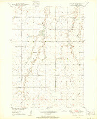 Vayland NW South Dakota Historical topographic map, 1:24000 scale, 7.5 X 7.5 Minute, Year 1950