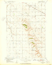 Vayland South Dakota Historical topographic map, 1:24000 scale, 7.5 X 7.5 Minute, Year 1950