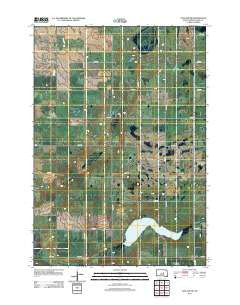 Vayland SW South Dakota Historical topographic map, 1:24000 scale, 7.5 X 7.5 Minute, Year 2012
