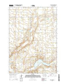 Vayland SW South Dakota Current topographic map, 1:24000 scale, 7.5 X 7.5 Minute, Year 2015