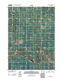 Vermillion SE South Dakota Historical topographic map, 1:24000 scale, 7.5 X 7.5 Minute, Year 2012