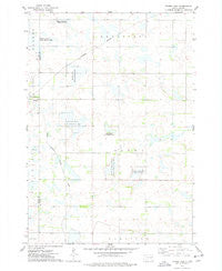 Vienna East South Dakota Historical topographic map, 1:24000 scale, 7.5 X 7.5 Minute, Year 1973