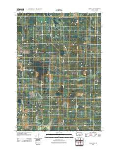 Vienna East South Dakota Historical topographic map, 1:24000 scale, 7.5 X 7.5 Minute, Year 2012