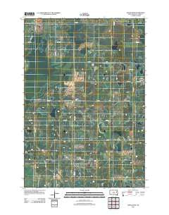 Vienna West South Dakota Historical topographic map, 1:24000 scale, 7.5 X 7.5 Minute, Year 2012